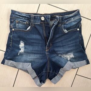 Kendall + Kylie jean shorts